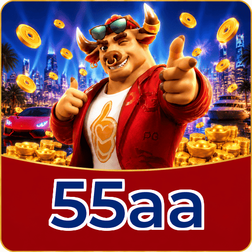 55aa Slots Logo 3